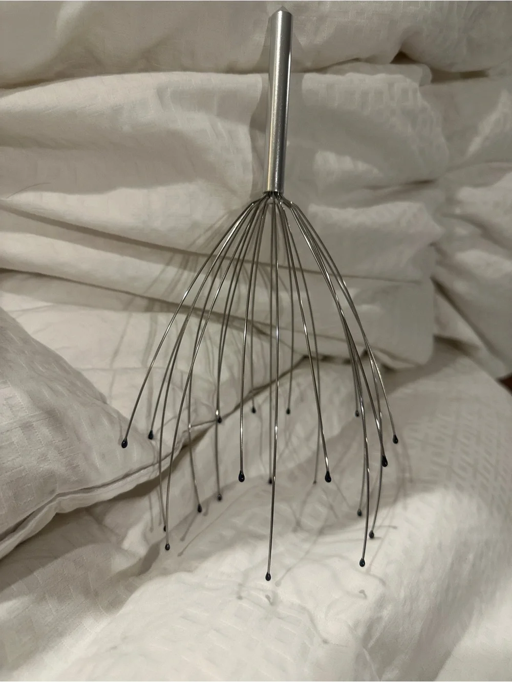 100% pure titanium needle Scalp Head Massager